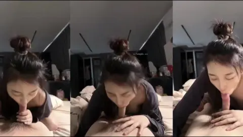 Tiktoker China Sepong Kontol Pacar sampe Crot