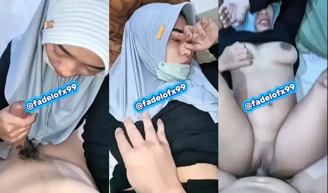 Jilbab Istri Tetangga Mau Diajak Ngentot Asal Dikasih Uang