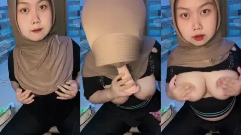 Hijab Coklat Body Semok Suka Mainin Dildo - Join