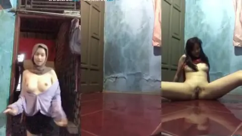Thumbnail video: Hijab Pamer Tete Lanjut Colmek Sampe Kejang