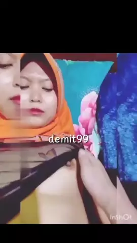 binor hijab orange