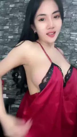 Lingerie merah CELINE