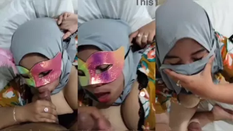 Bini Jilbab Gila Dijebol Brutal Sampai Crott!