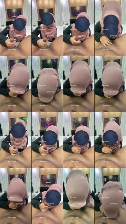 disepongin mbk karyawan jilbab ngaceng parah
