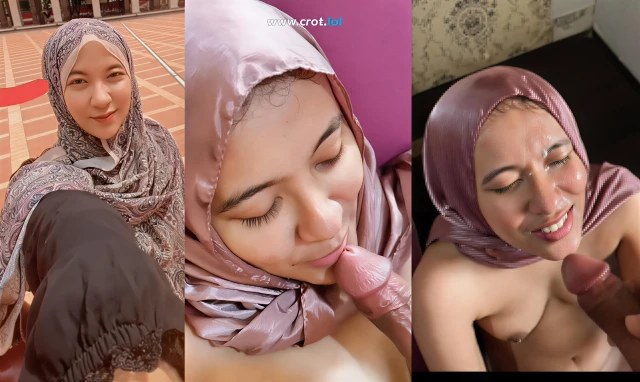 Rare Hijab Crot Muka Cantik Ada Percakapan