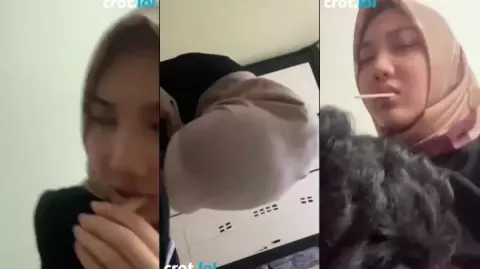 Thumbnail video: Hijab COklat Legend Dipaksa Nyepong