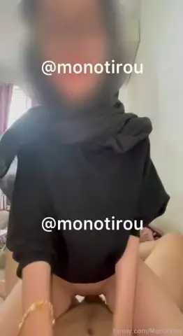 hijab hitam blur1