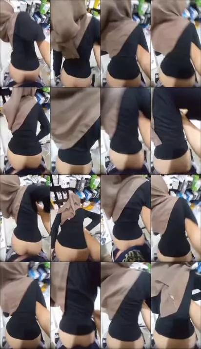 Lagi jaga toko malah di pake