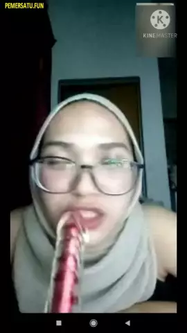 vcs sama ukhti cantik jilbab abu abu mainannya bagus dimasukin new