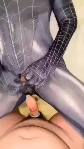 Seleb Icha cosplay Spiderwomen