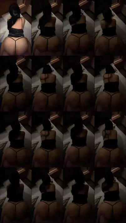 Doggy lingerie hitam