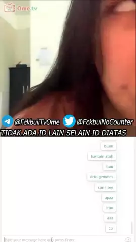 Ometv yg pernah viral kakak cantik katanya jangan rekam yaa