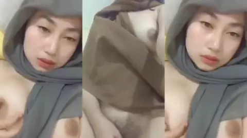 Tasya Hijab 2 Buka Bukaan Tanpa Sensor! Kontol Lo Pasti Minta Dijilat!