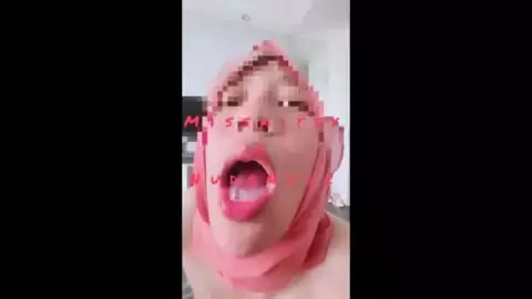 hijab pink full