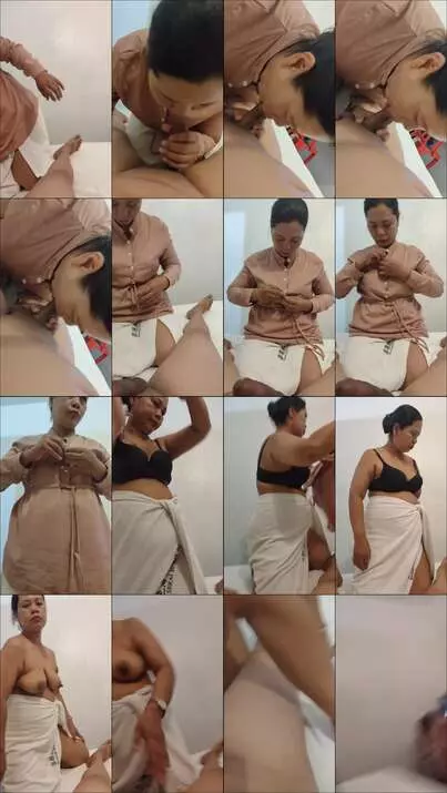 bunda penjual baju