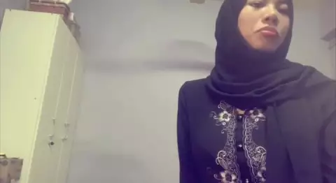 Hijab kebaya Hitam 1