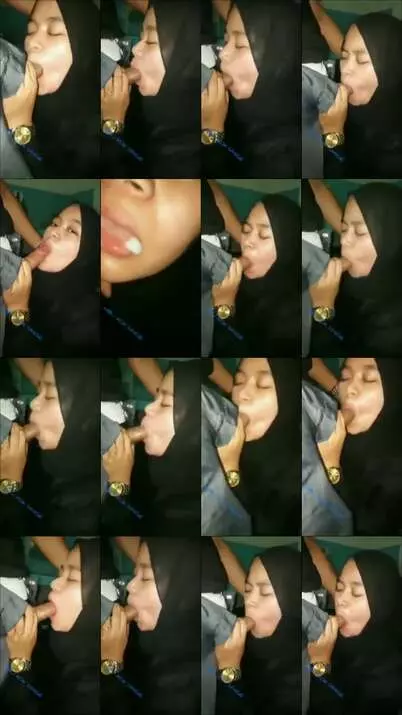 Hijabers Hitam Ketagihan Sepong Pejuh &#40;360&#41;